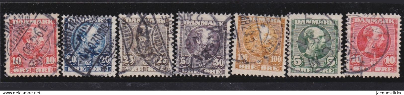 Danemark      .    Y&T    .   43/47 + 53/54   .   O     .    Cancelled - Usati