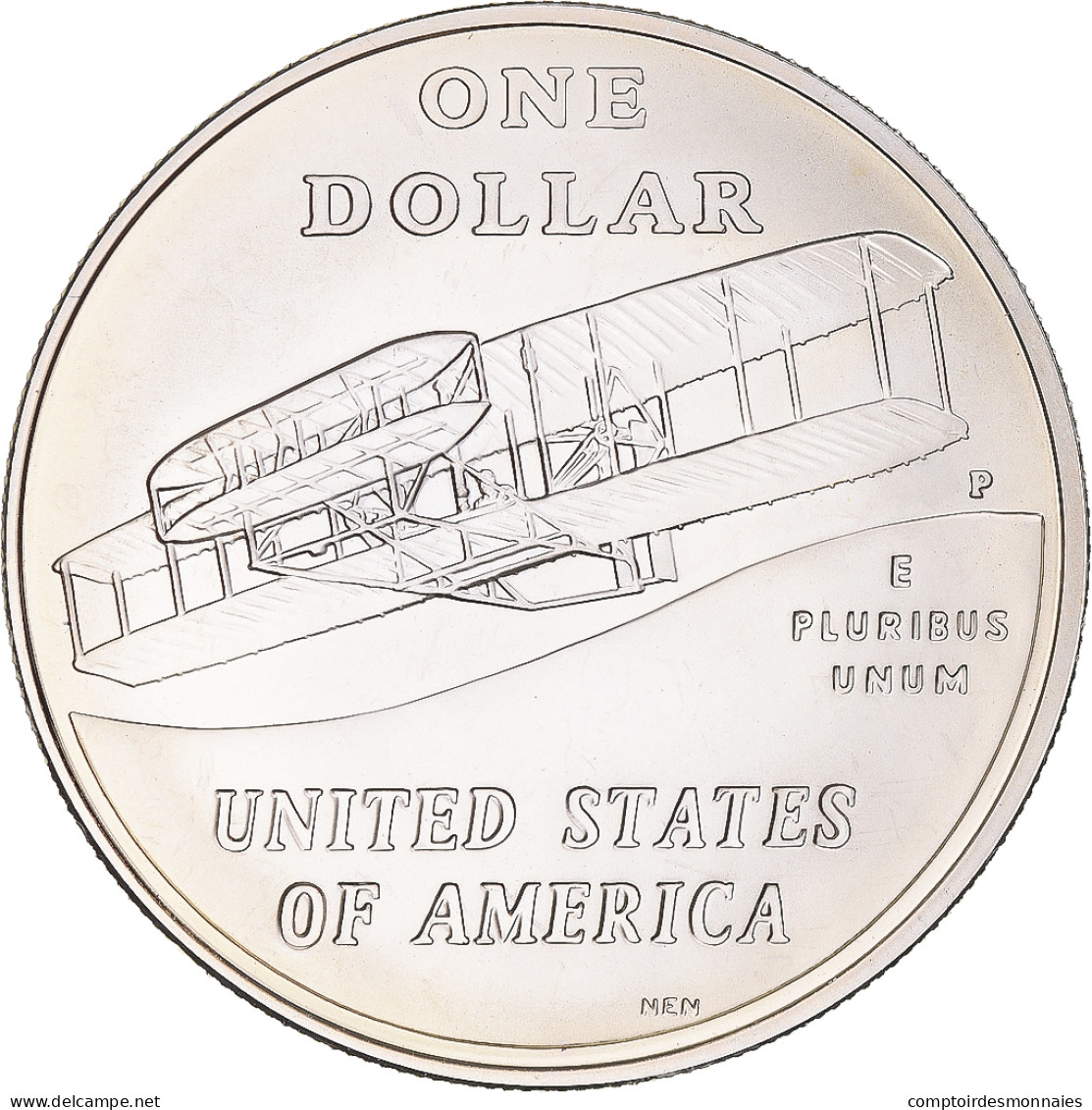 Monnaie, États-Unis, T.James Ferrell, Dollar, 2003, U.S. Mint, Philadelphie - Commemoratifs