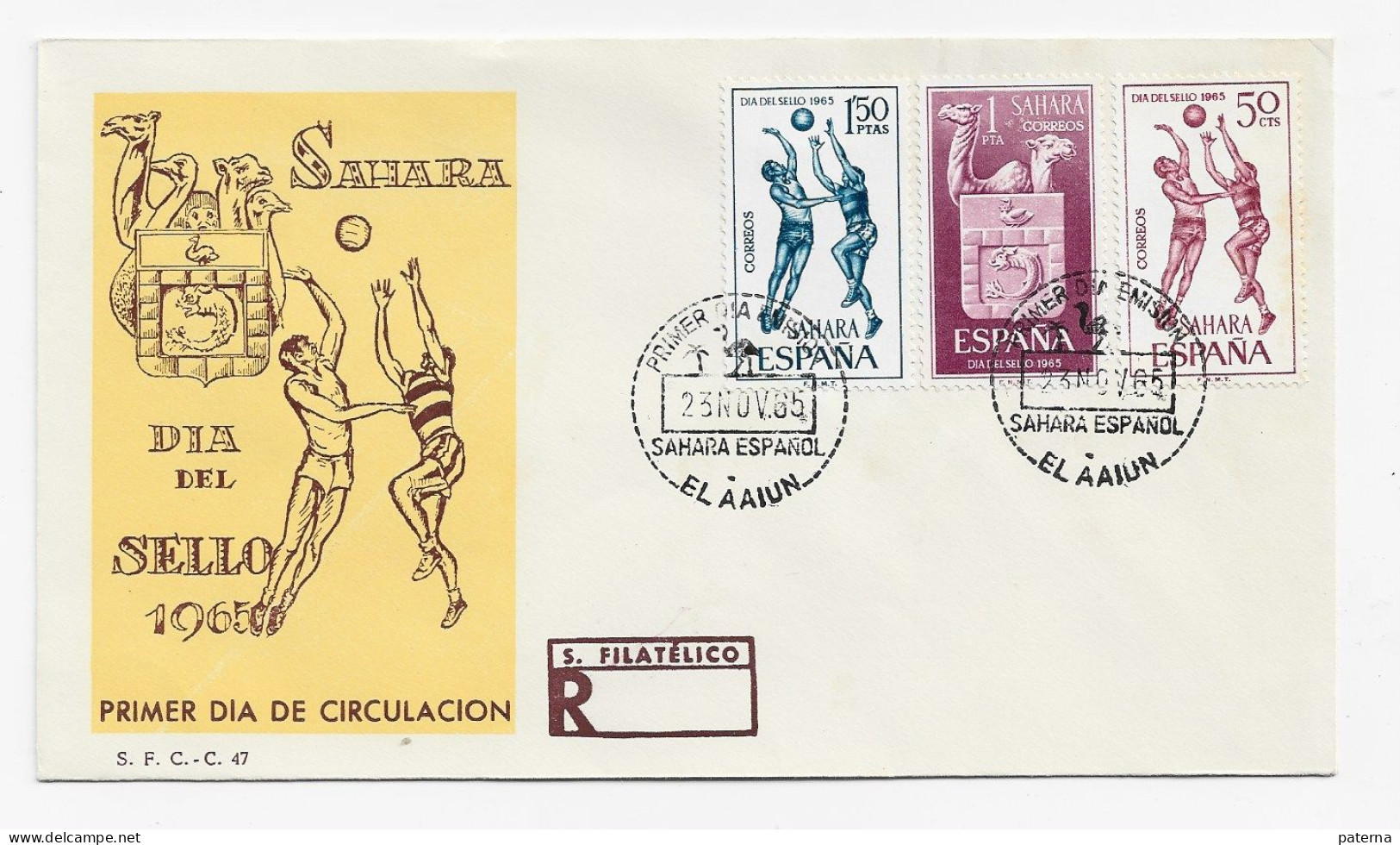 3779  FDC El  Aaiun  1965, Sahara Español - Sahara Español