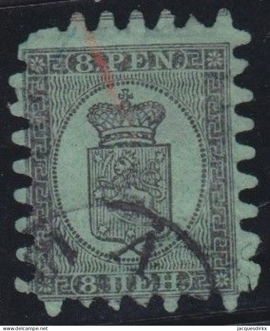 Finland       .    Y&T    .   6 (2 Scans)      .   O     .    Cancelled - Used Stamps