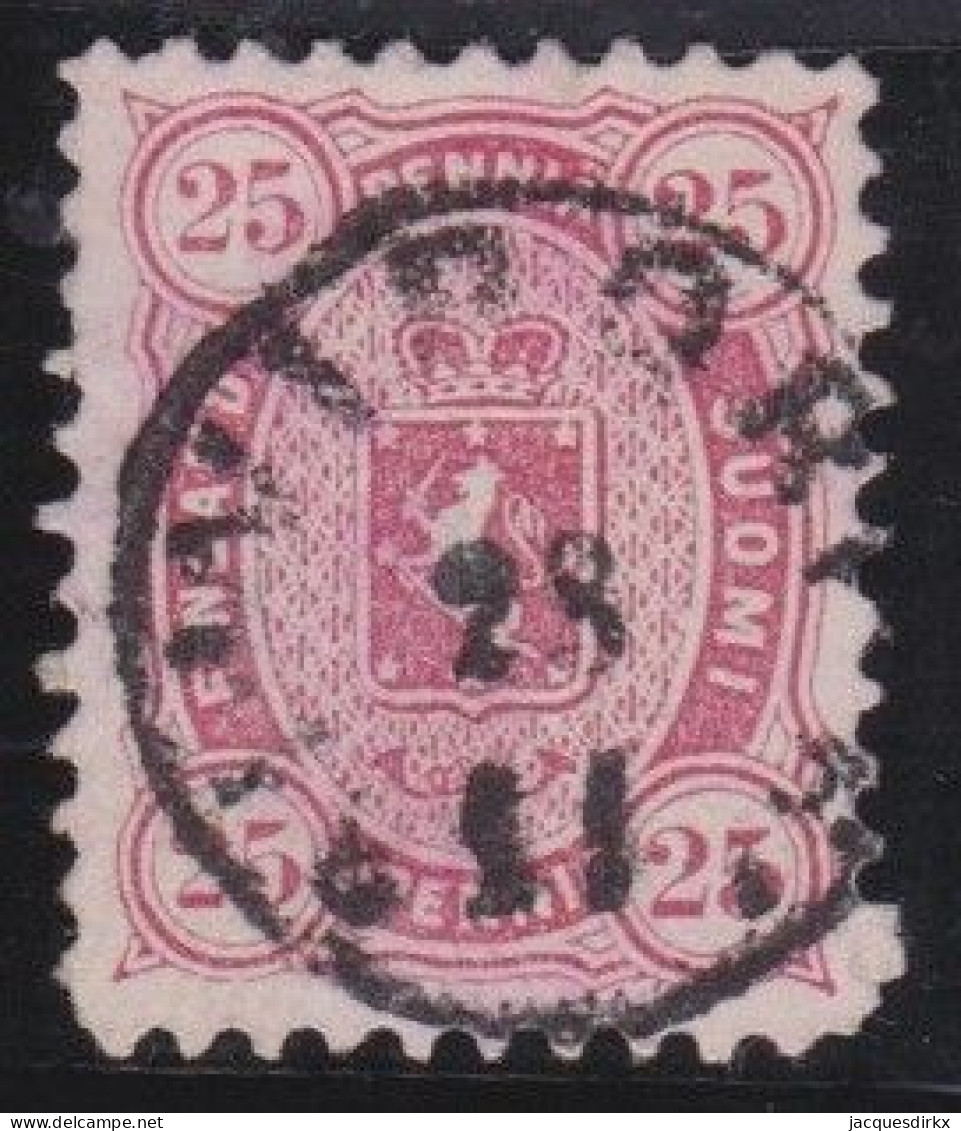 Finland       .    Y&T    .   17a    .  Perf.  11      .   O     .    Cancelled - Used Stamps