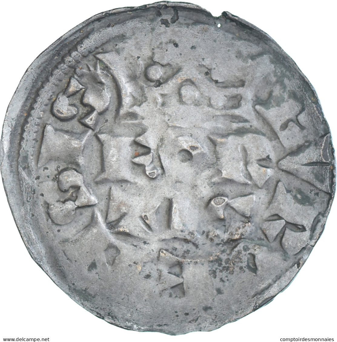 Monnaie, France, Philippe IV Le Bel, Bourgeois Fort, 1311-1314, TB+, Argent - 1285-1314 Philippe IV Le Bel