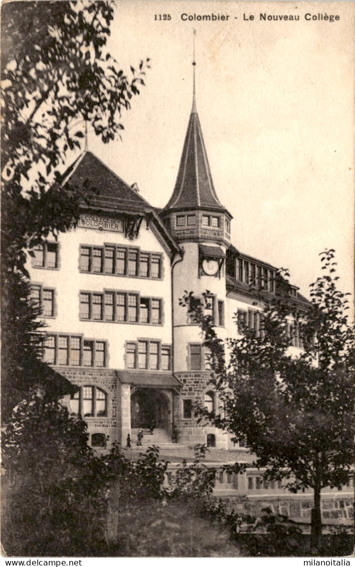 Colombier - Le Nouveau College (1125) * 11. 7. 1913 - Colombier