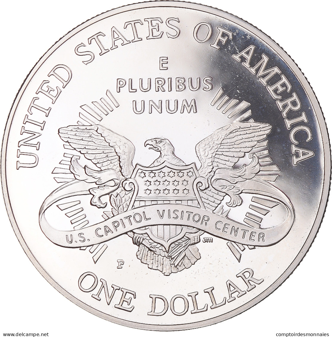 Monnaie, États-Unis, Dollar, 2001, U.S. Mint, Philadelphie, SPL, Argent, KM:324 - Gedenkmünzen