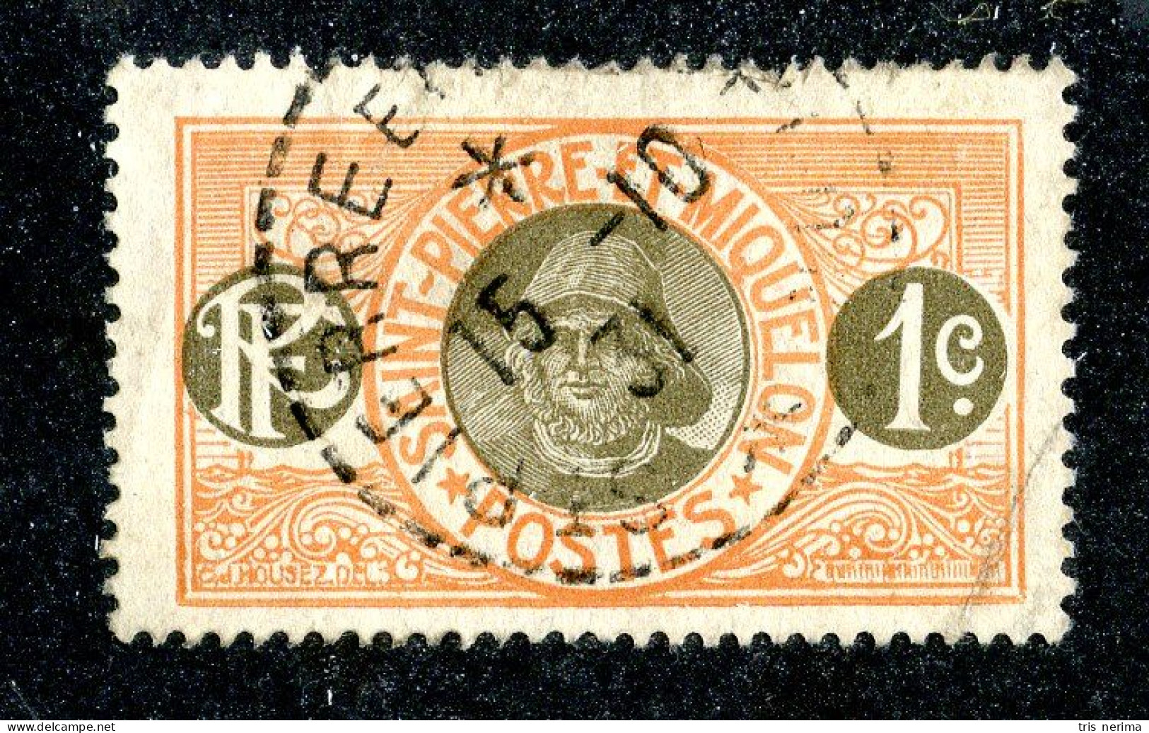 1004 Wx St Pierre 1909 Scott 70 Used (Lower Bids 20% Off) - Used Stamps