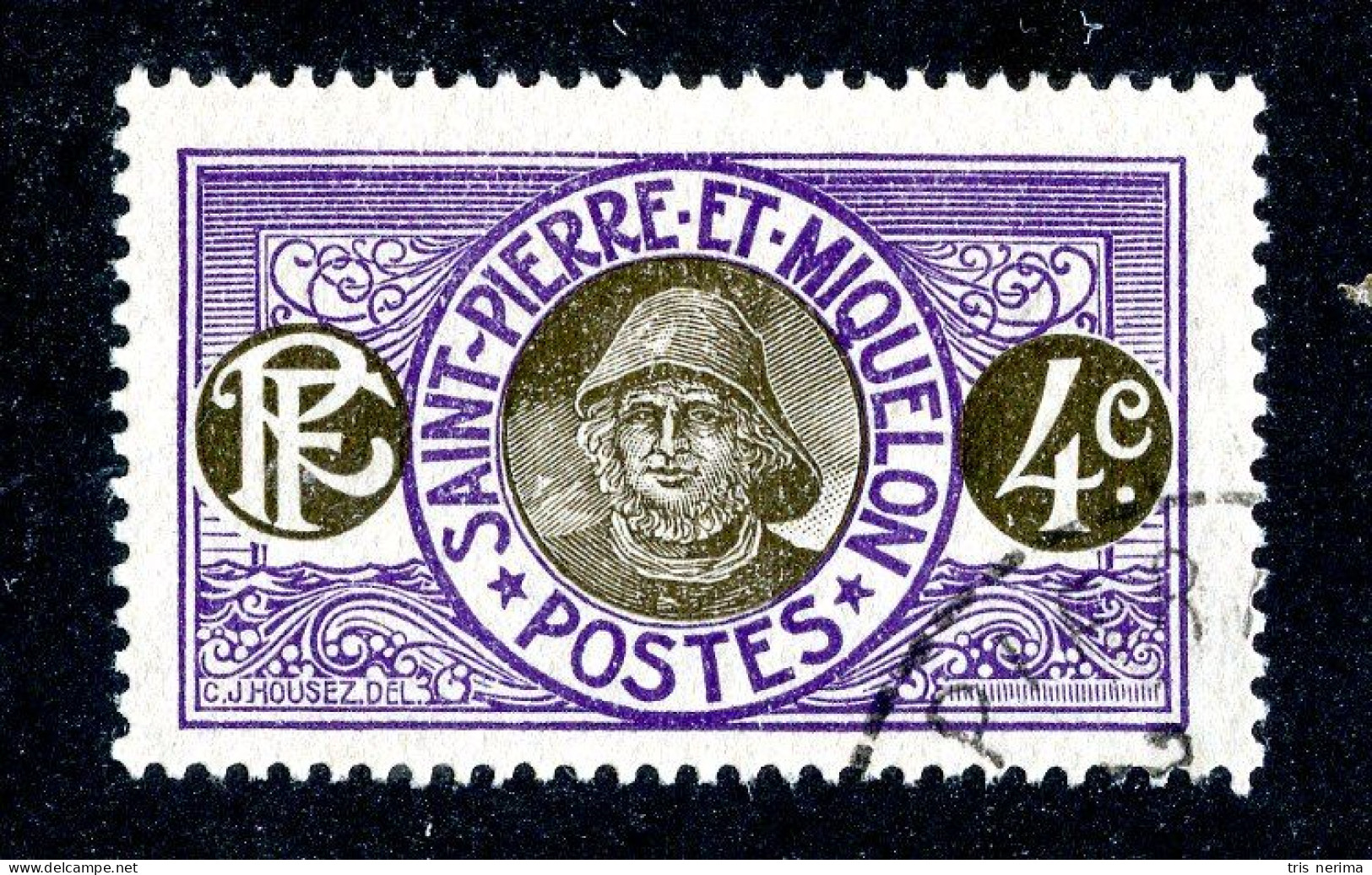 1009 Wx St Pierre 1909 Scott 81 Used (Lower Bids 20% Off) - Used Stamps