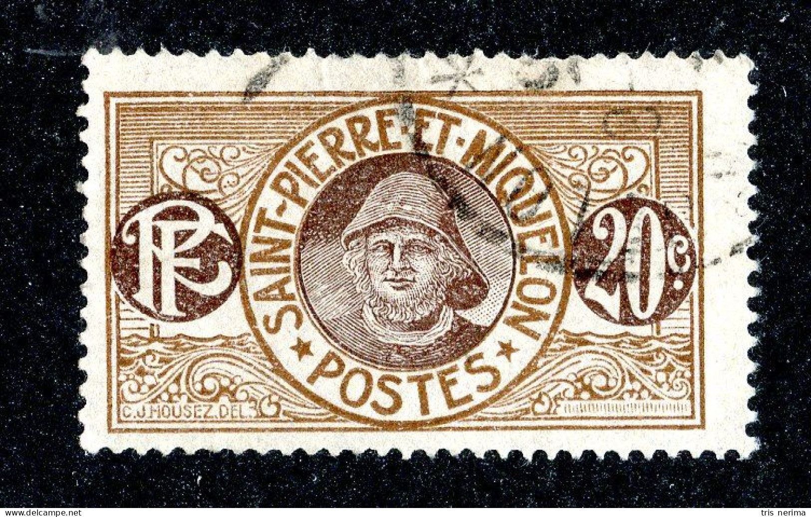 1017 Wx St Pierre 1909 Scott 87 Used (Lower Bids 20% Off) - Used Stamps