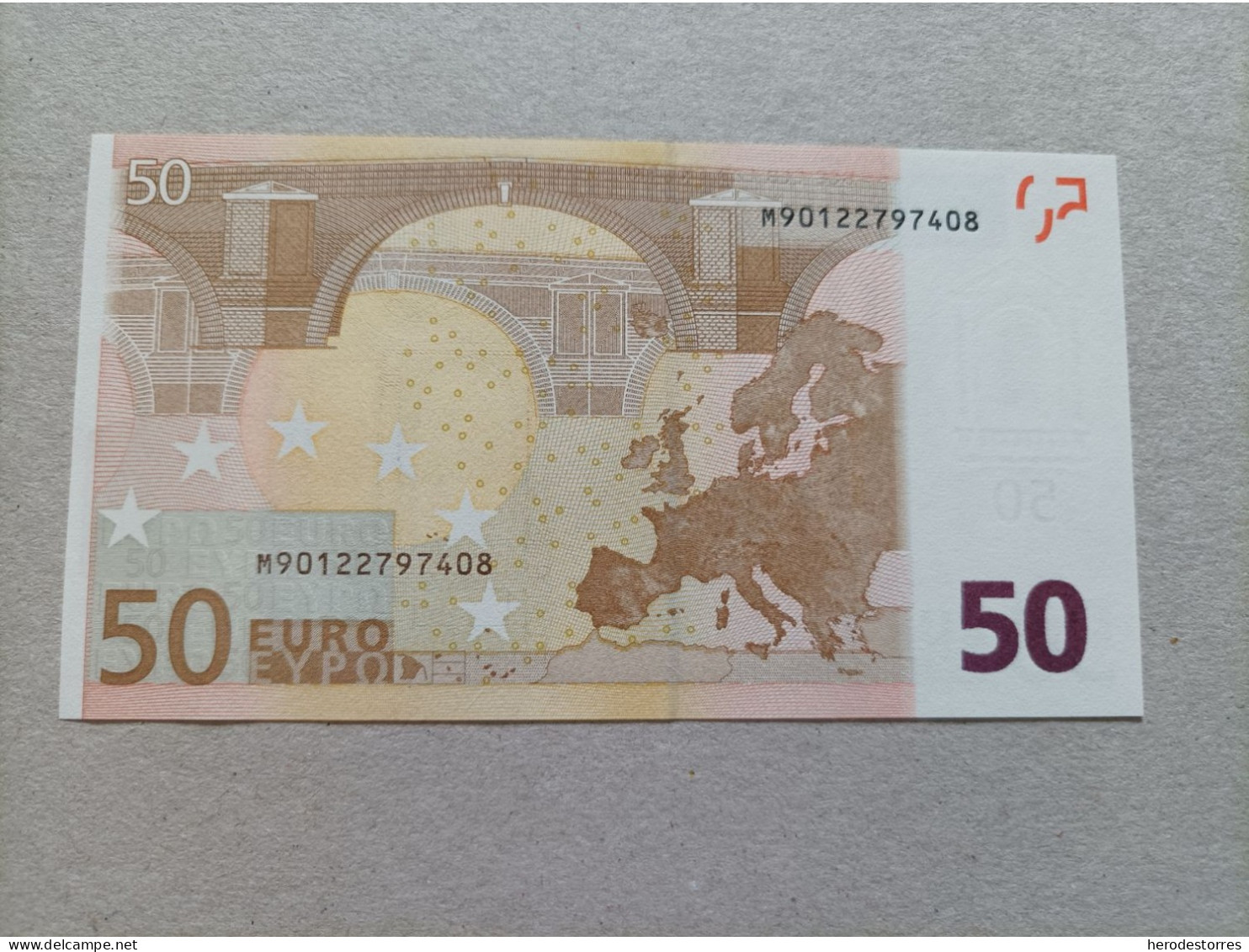 50 EURO PORTUGAL (M) H007A1 First Position, DUISEMBERG, Sehr Scarce, UNC - 50 Euro