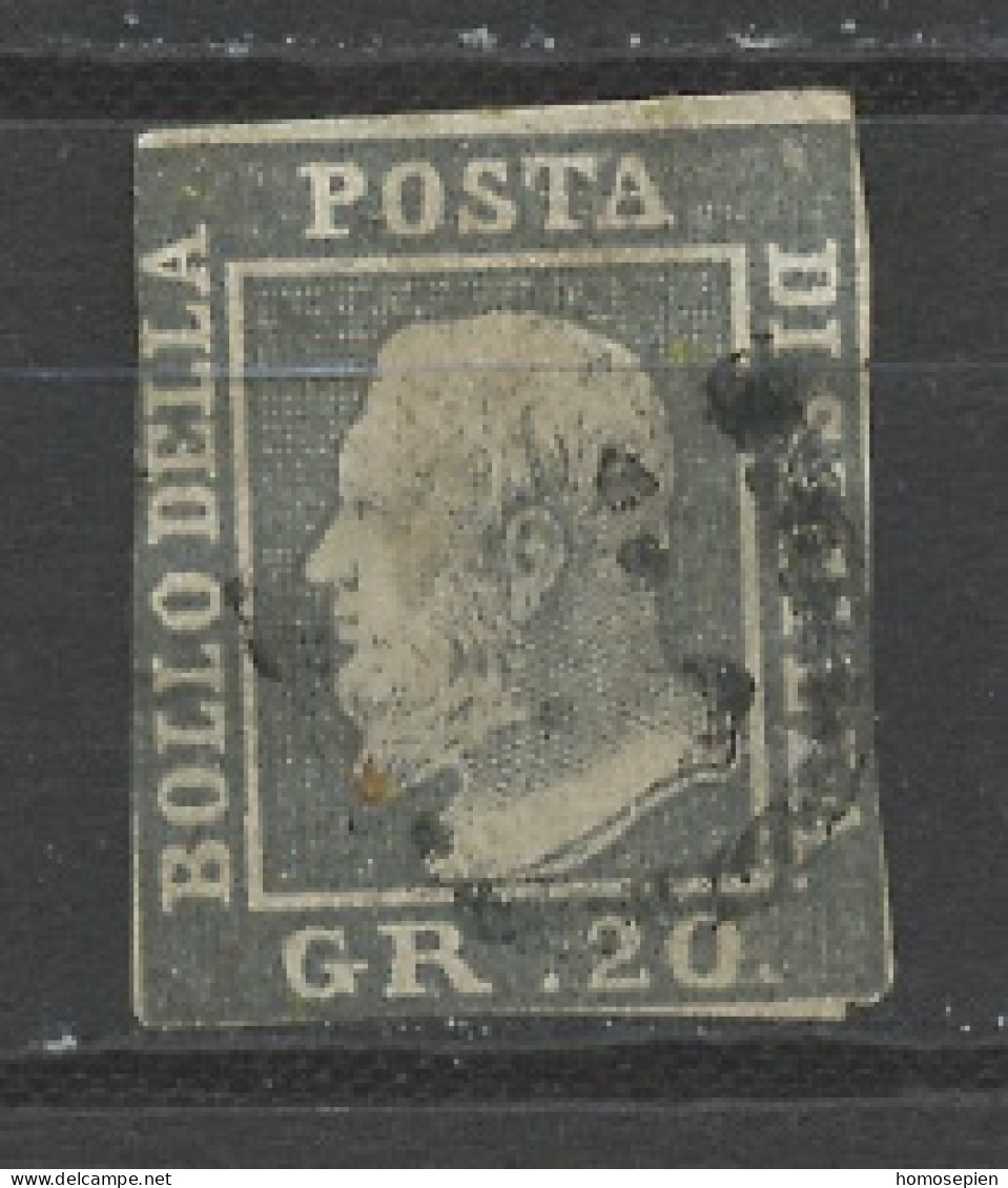 Italie - Italy - Italien Anciens Etats - Sicile 1859 Y&T N°AESi23 - Michel N°6 (o) - 20g Ferdinand II - Sizilien