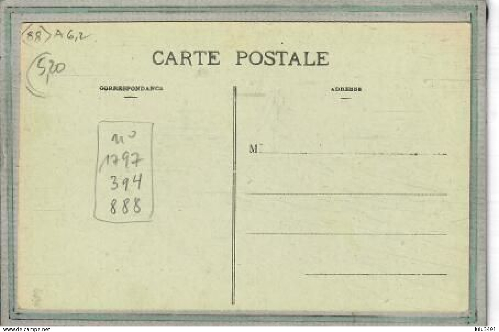 CPA (88) LIFFOL-le-GRAND -Mots Clés: Hôpital, Auxiliaire, Complémentaire, Militaire Américain, Temporaire - 1918 / 19 - Liffol Le Grand