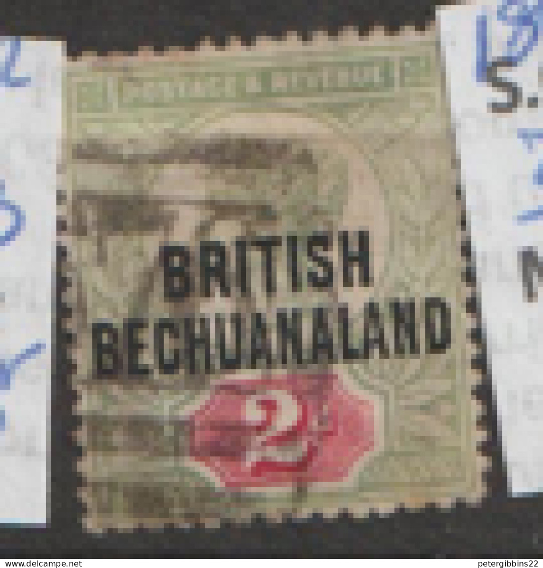 Bechuanaland Protectorate  1891  SG  34  2d  Fine Used  - 1885-1964 Protectorat Du Bechuanaland