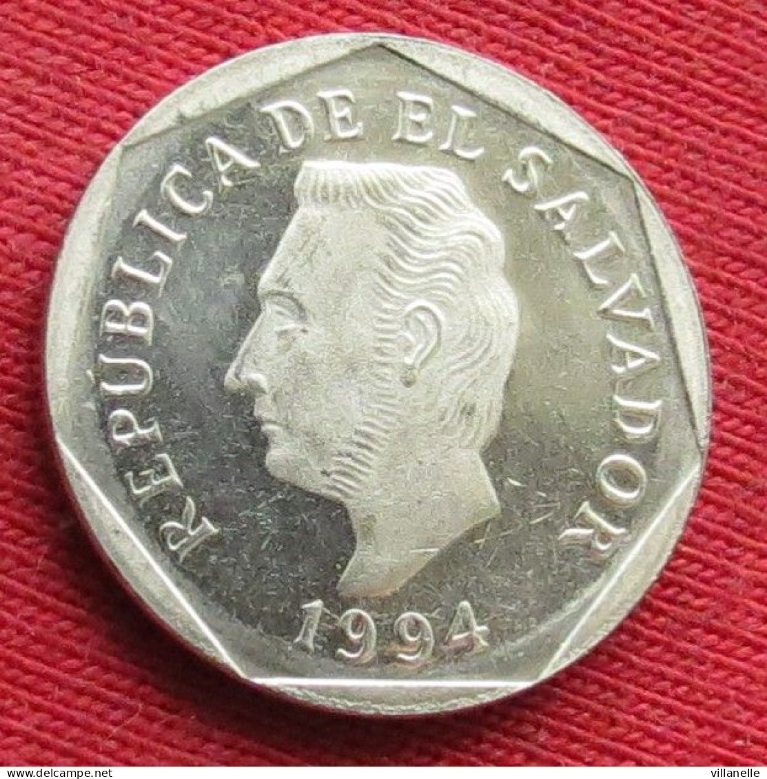 El Salvador 5 Centavos 1994 #2 W ºº - El Salvador