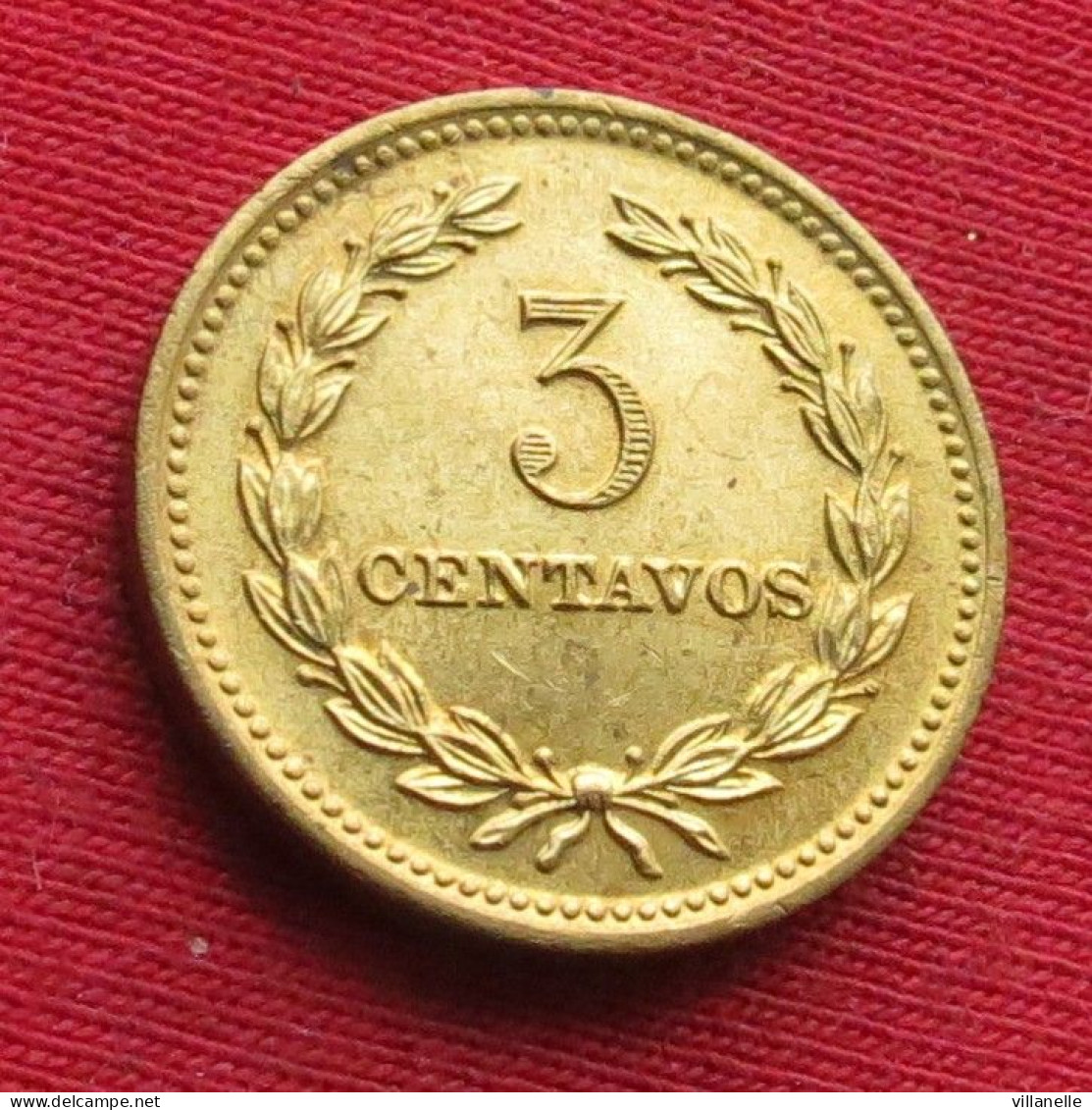 El Salvador 3 Centavos 1974 #2 W ºº - Salvador