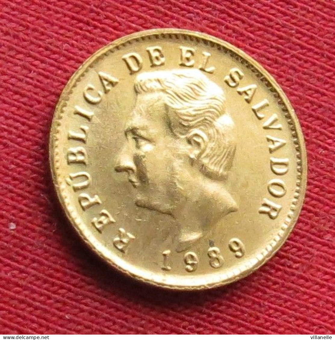 El Salvador 1 Centavo 1989 #2 W ºº - El Salvador