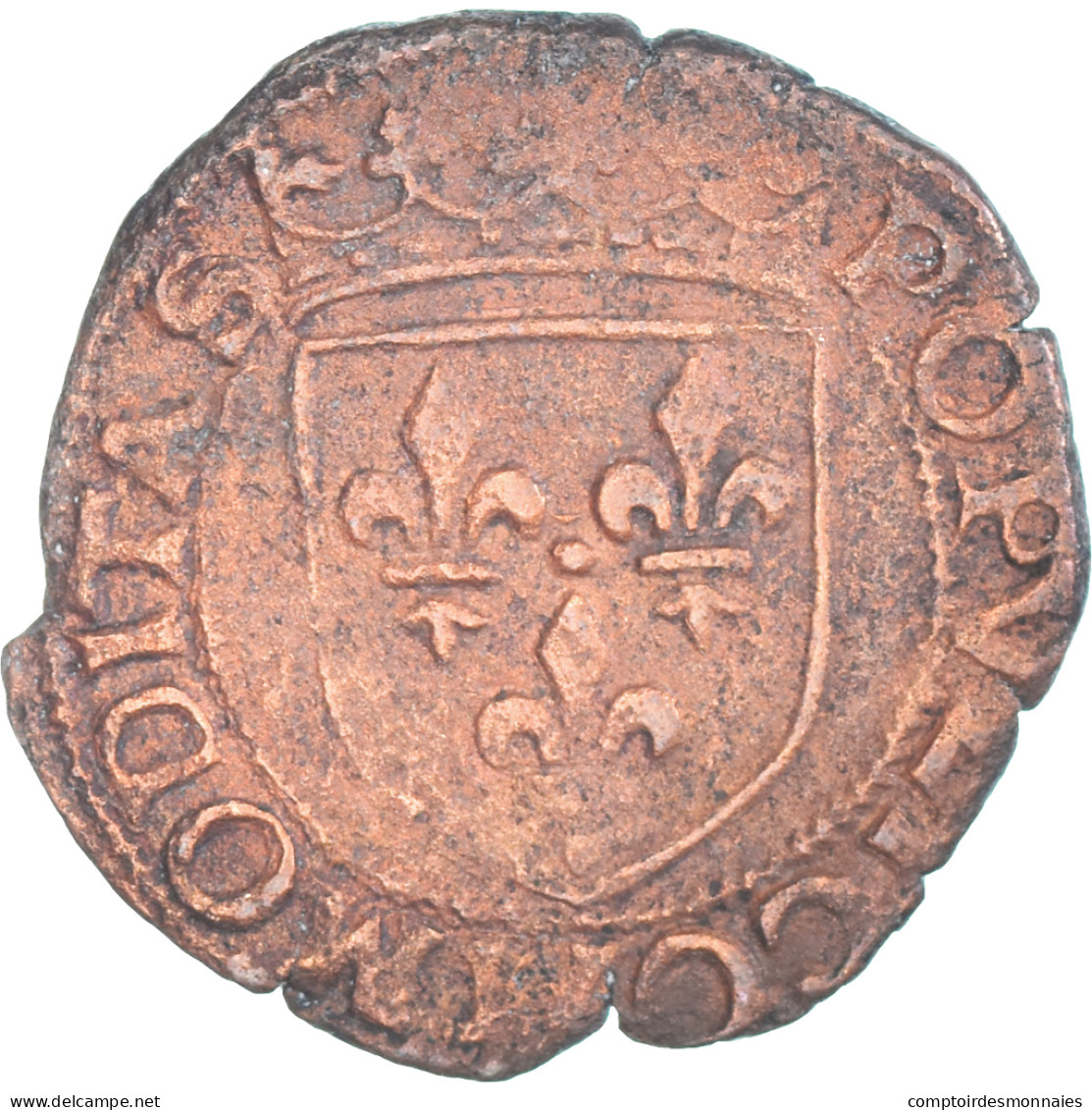 Monnaie, France, Louis XII, Cavallo, 1498-1514, Aquilée, TB+, Cuivre - 1498-1515 Luis XII El Padre Del Pueblo