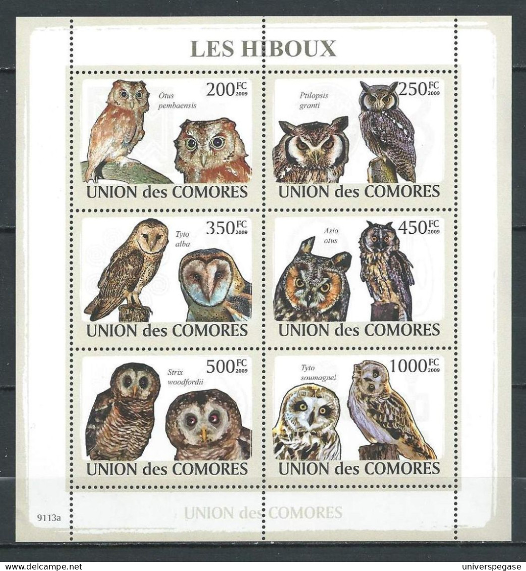 2009 - Union Des Comores Neuf** MNH : Les Hiboux - Comores (1975-...)