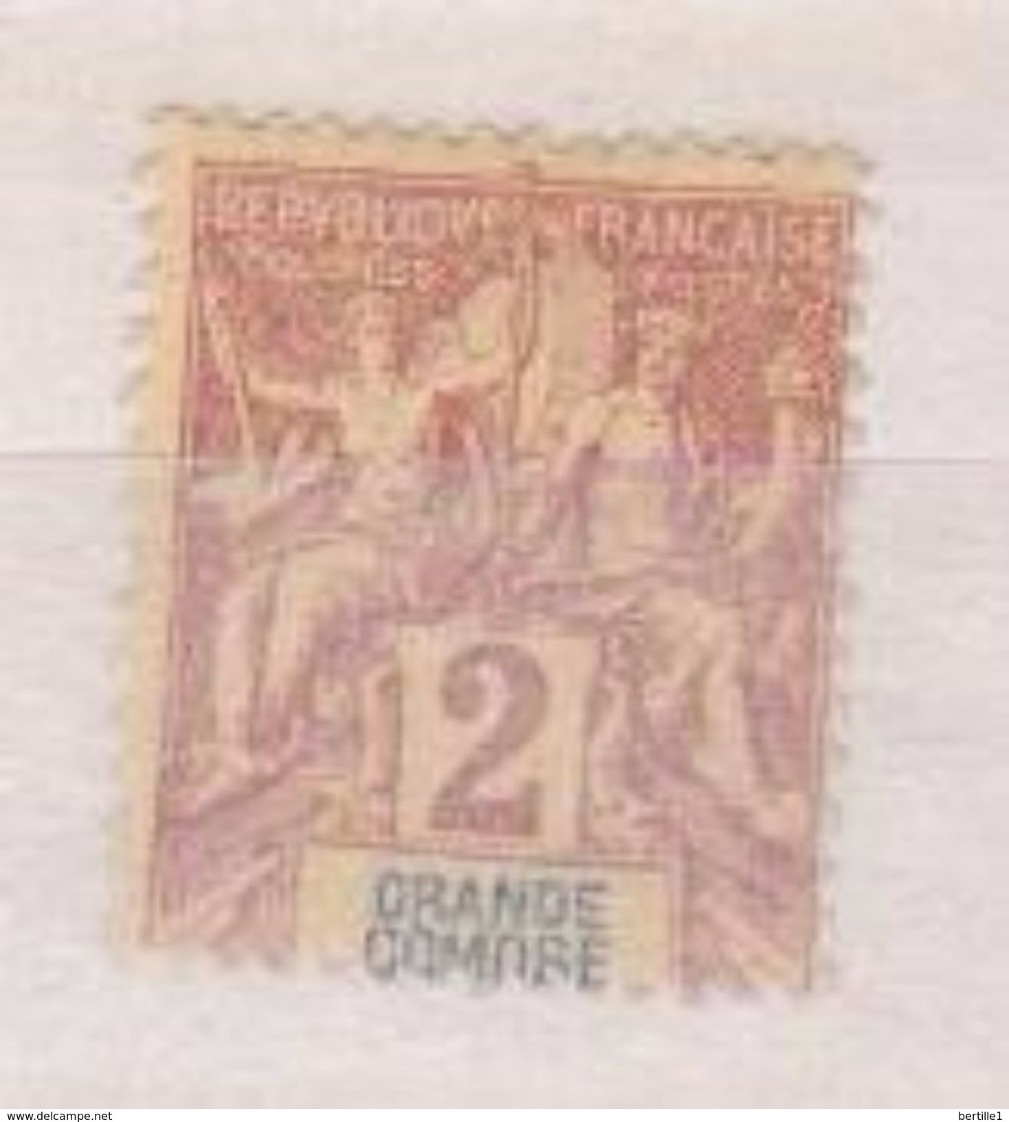 GRANDE COMORE         N° YVERT  :    2      NEUF SANS GOMME        ( SG     536 ) - Unused Stamps