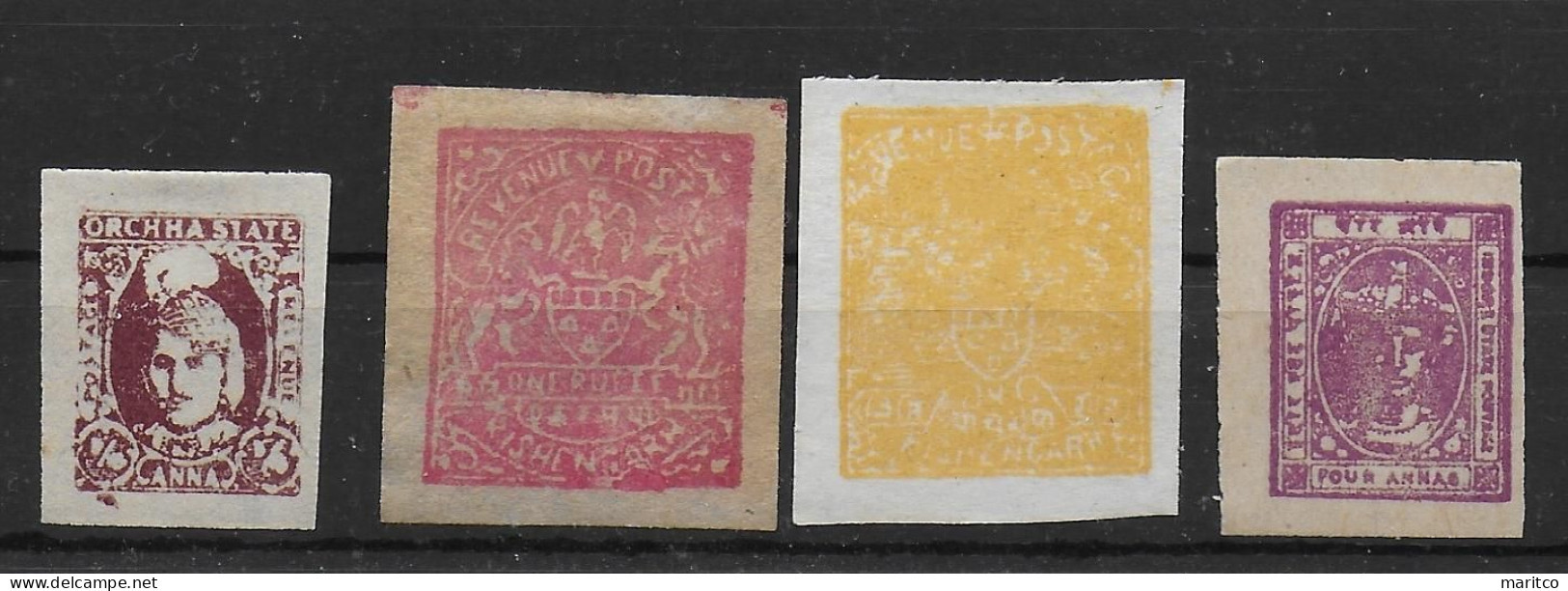 Unknown Stamp Local India States? Afghanistan? - Vignettes De Fantaisie