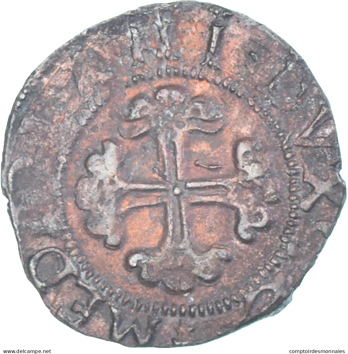 Monnaie, France, Louis XII, Trillina, 1498-1514, Milan, TTB, Cuivre - 1498-1515 Ludwig XII. 