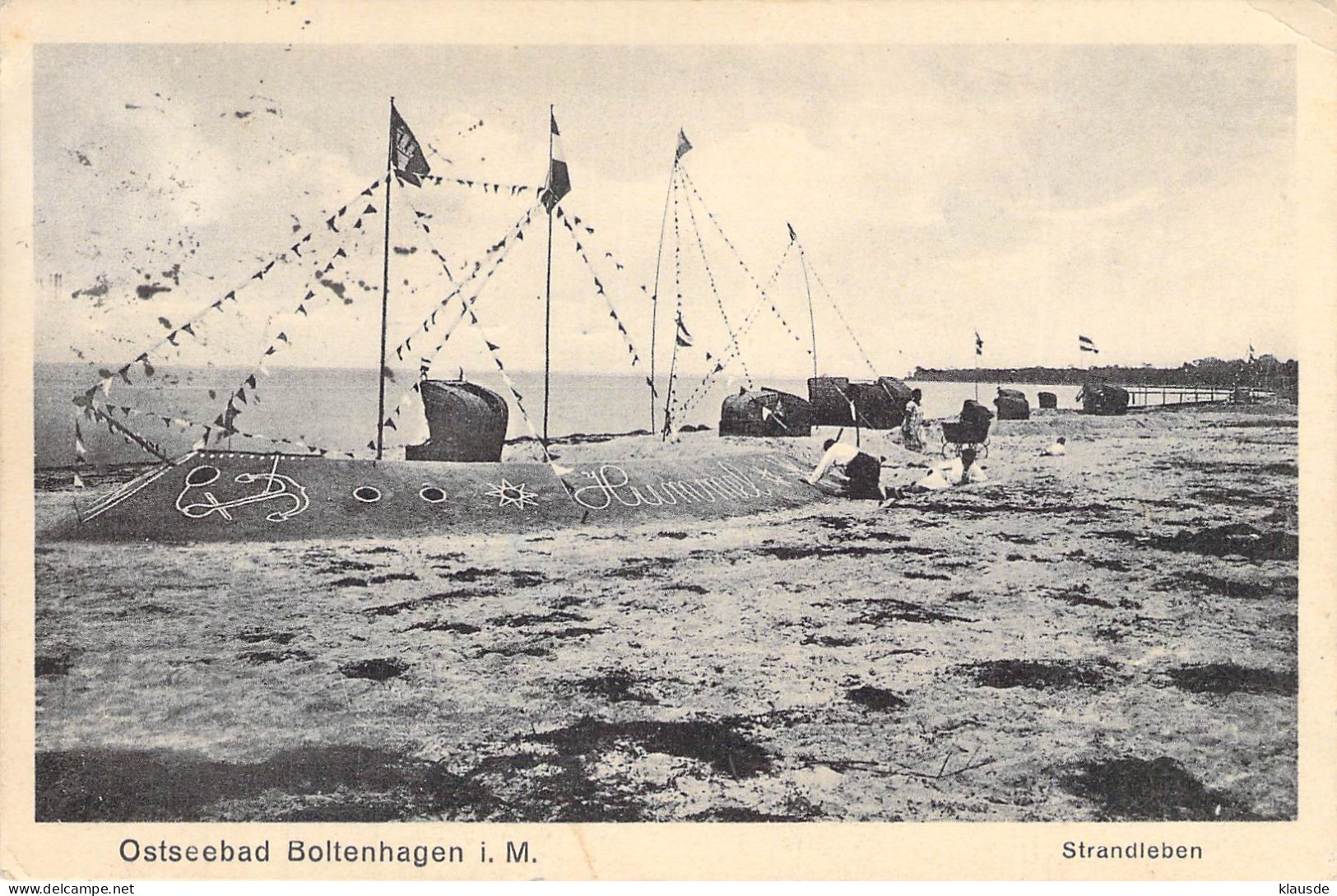 Boltenhagen - Strandleben Gel.1927 - Boltenhagen