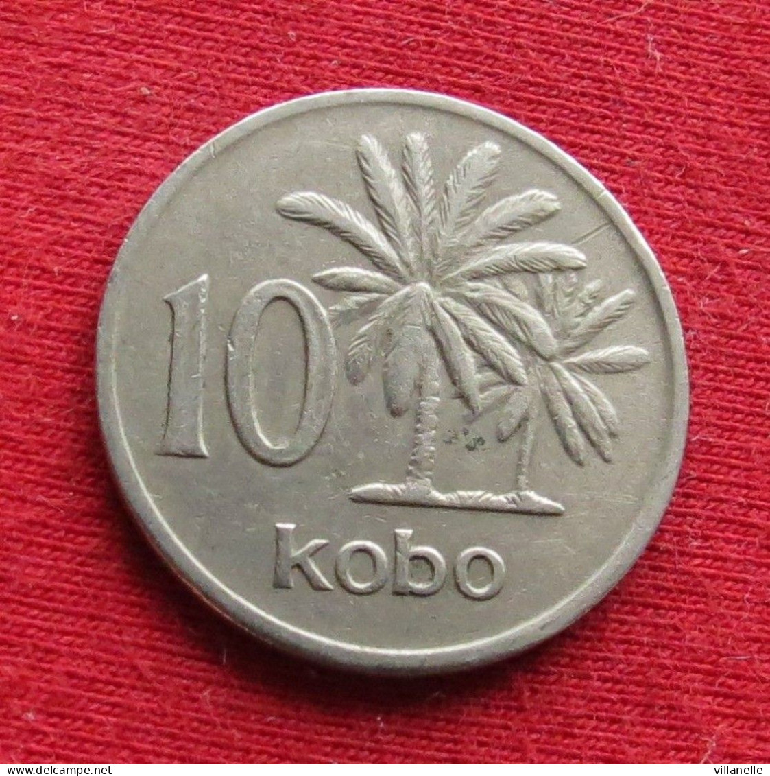 Nigeria 10 Kobo 1974 KM# 10.1 Lt 470 *V1T - Nigeria