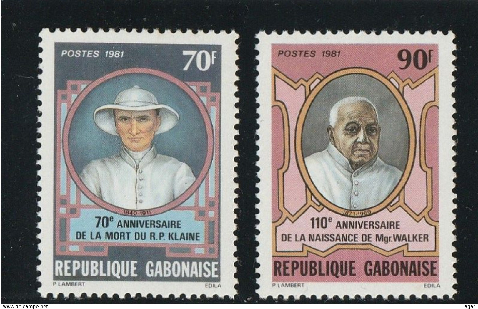 THEMATIC  RELIGIONS, THEOLOGIANS - GABON - Theologians