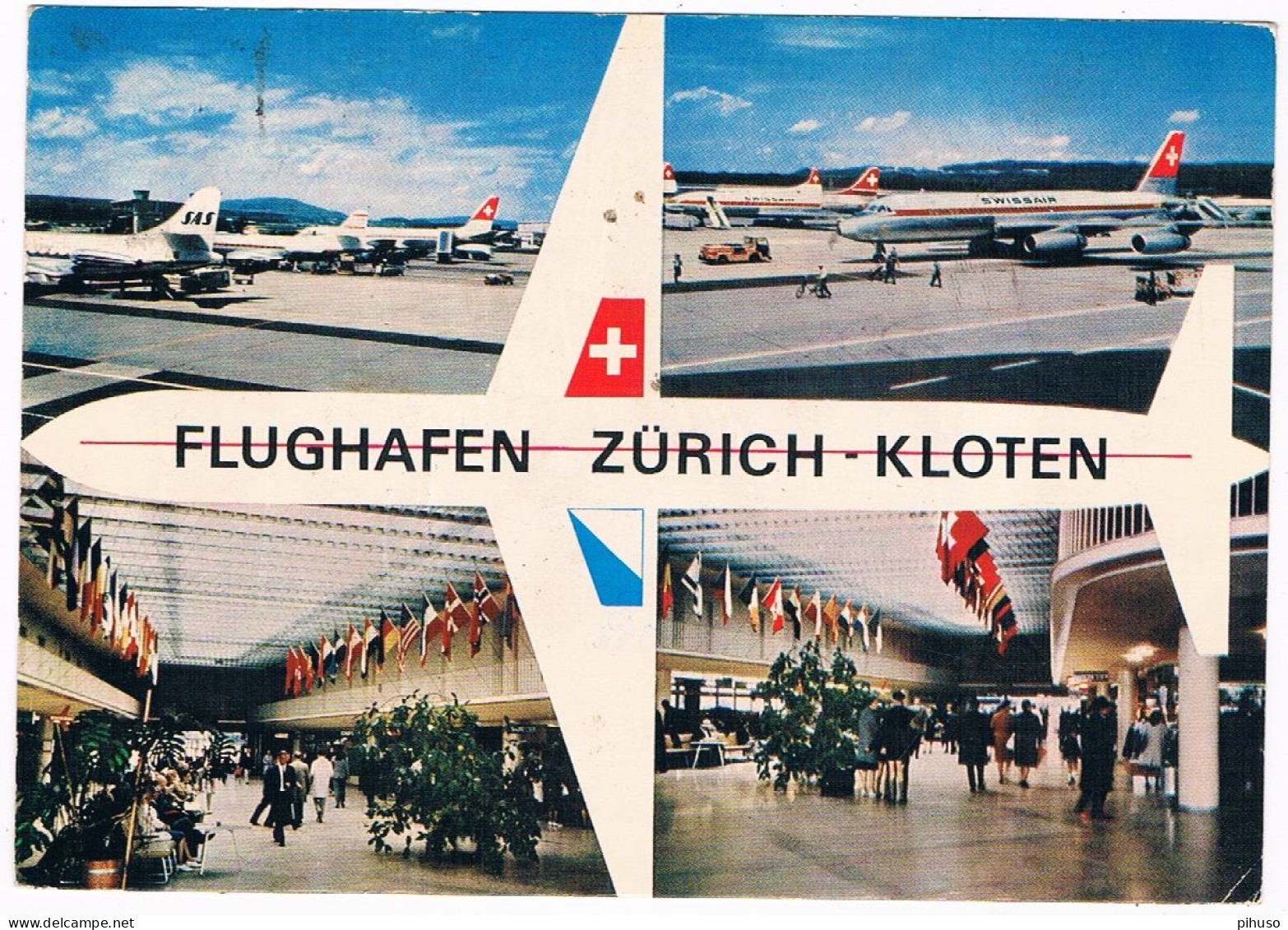 VV-698   ZÜRICH : Flughafen Zürich-Kloten - Aérodromes