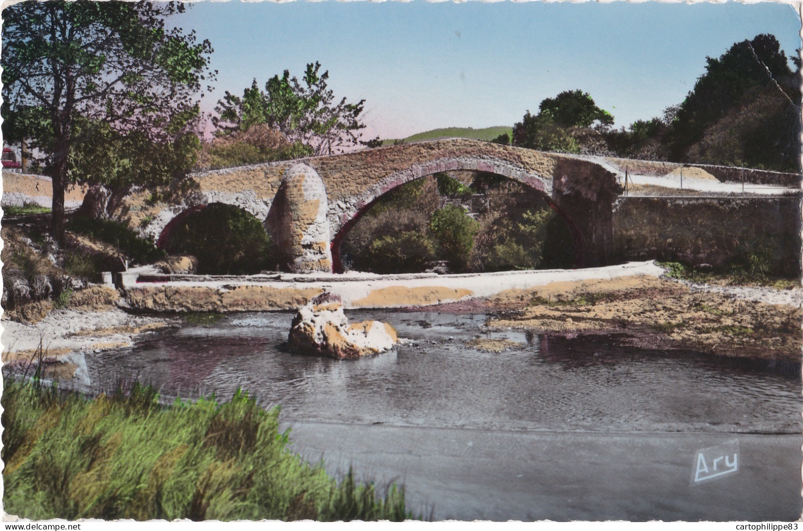 VAR 83 SALERNES PONT DU GOURGARET - Salernes