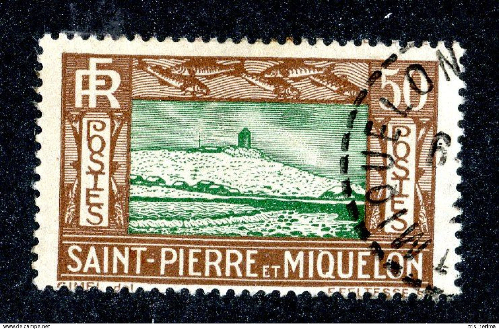 1053 Wx St Pierre 1932 Scott 147 Used (Lower Bids 20% Off) - Gebruikt