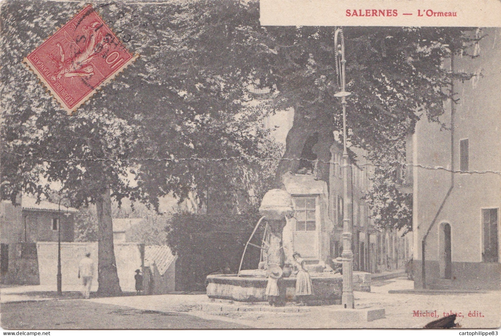 VAR 83 SALERNES L'ORMEAU CPA DÉCHIRÉE - Salernes