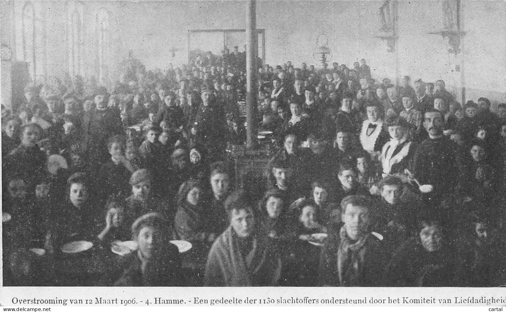 HAMME - Overstroomng Van 12 Maart 1906 - Een Gedeelte Der 1130 Slachtoffers - Hamme