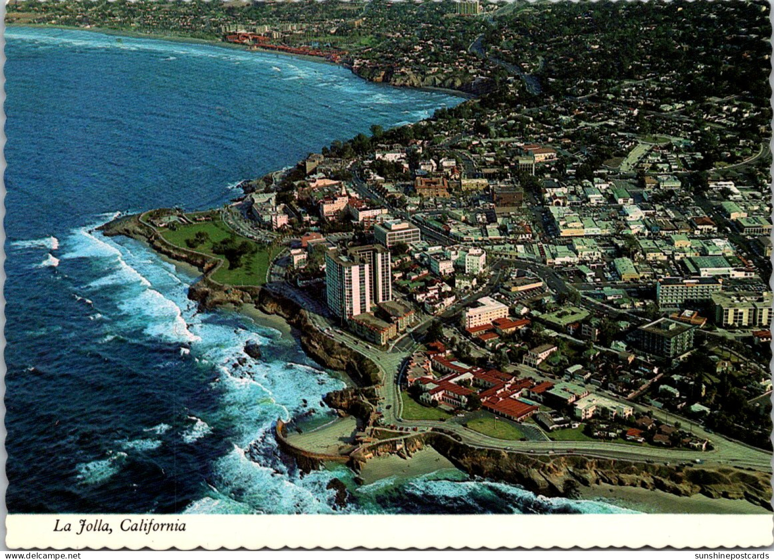 California La Jolla Aerial View  - San Diego