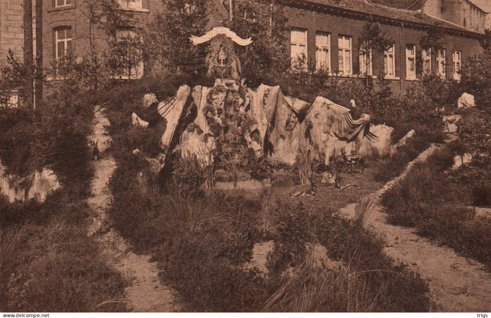 Hasselt (Processie Van Het H. Sacrament Van Mirakel, 1804-1929) - Aardappelmarkt, Genadebron - Hasselt