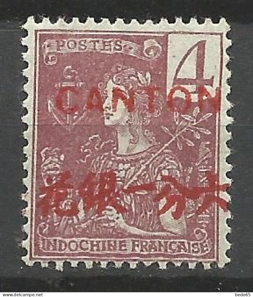 CANTON N° 35 NEUF* TRACE DE  CHARNIERE / Hinge / MH - Unused Stamps