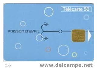 # France 953 F966 POISSON D'AVRIL 50u Lg1 03.99 Tres Bon Etat - 1999