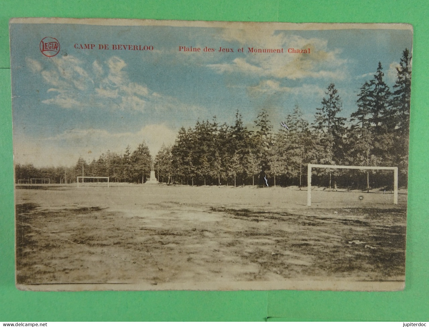 Camp De Beverloo Plaine Des Jeux Et Monument Chazal - Leopoldsburg (Camp De Beverloo)