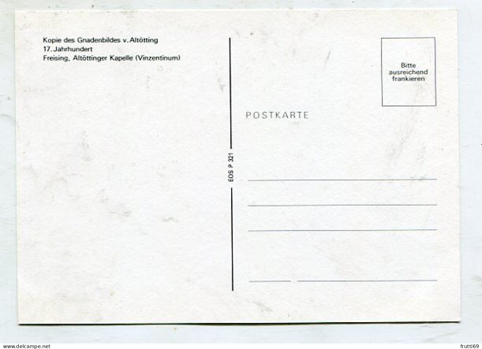 AK 137959 GERMANY - Freising - Altöttinger Kapelle - Kopie Des Gnadenbildes V. Altötting - Freising