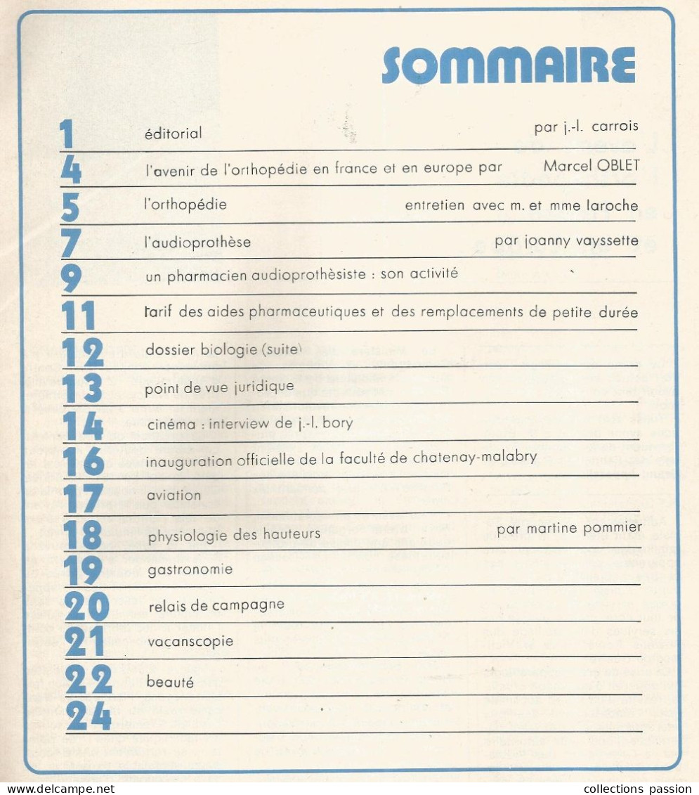 La Revue Du Jeune Pharmacien, PHARMASCOPIE, N° 2, Février 1974, 30 Pages, 2 Scans,  Frais Fr 3.95 E - Medicina & Salute