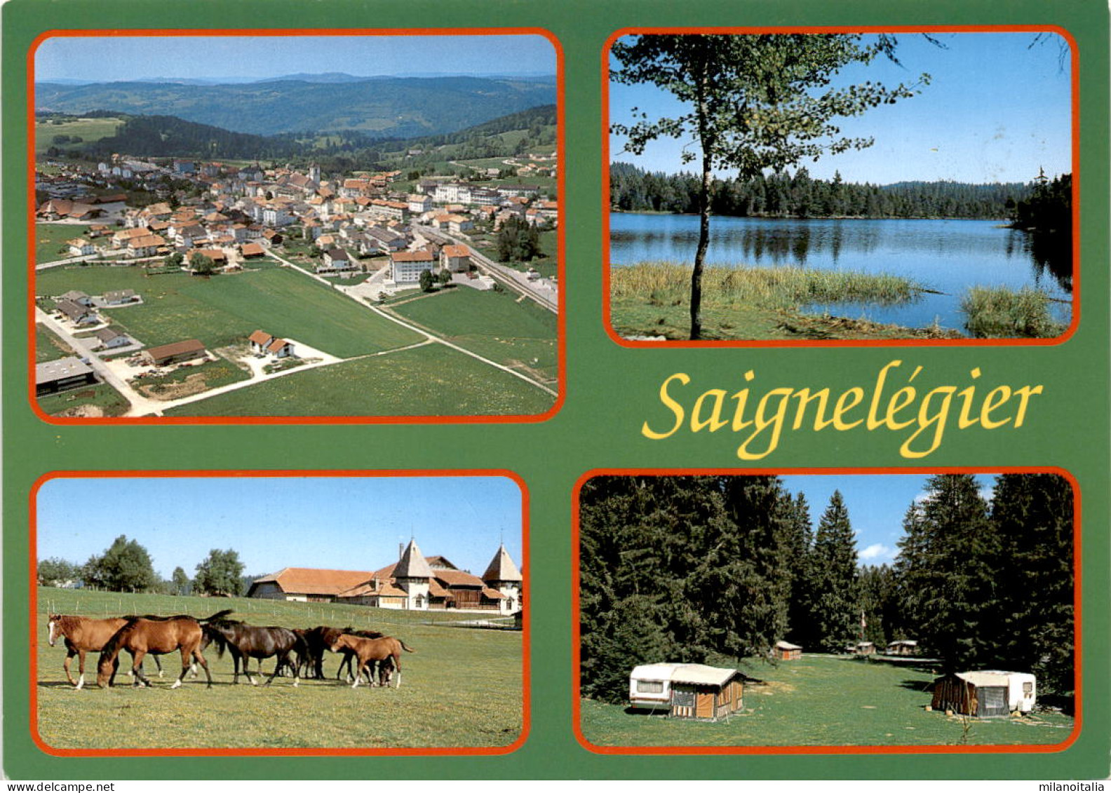 Saignelegier - 4 Bilder (27-192) * 18. 6. 1989 - Saignelégier