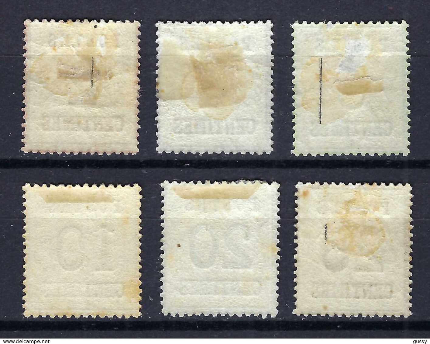 FRANCE Alsace-Lorraine Ca.1871: Lot De Neufs*, Aminci Sur Le 5c, Forte Cote - Unused Stamps