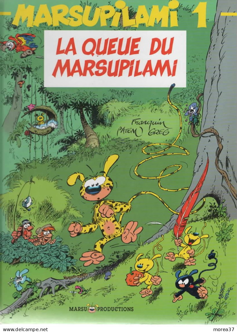 MARSUPILAMI  " La Queue Du Marsupilami"   Tome 1  De FRANQUIN / GREG / BATEM   MARSU PRODUCTIONS - Marsupilami