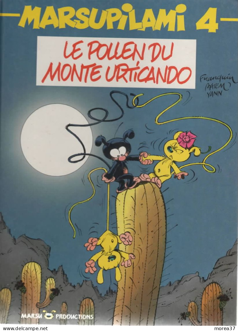 MARSUPILAMI  " Le Pollen Du Monte Urticando "   Tome 4  EO   De FRANQUIN / YANN / BATEM   MARSU PRODUCTIONS - Marsupilami