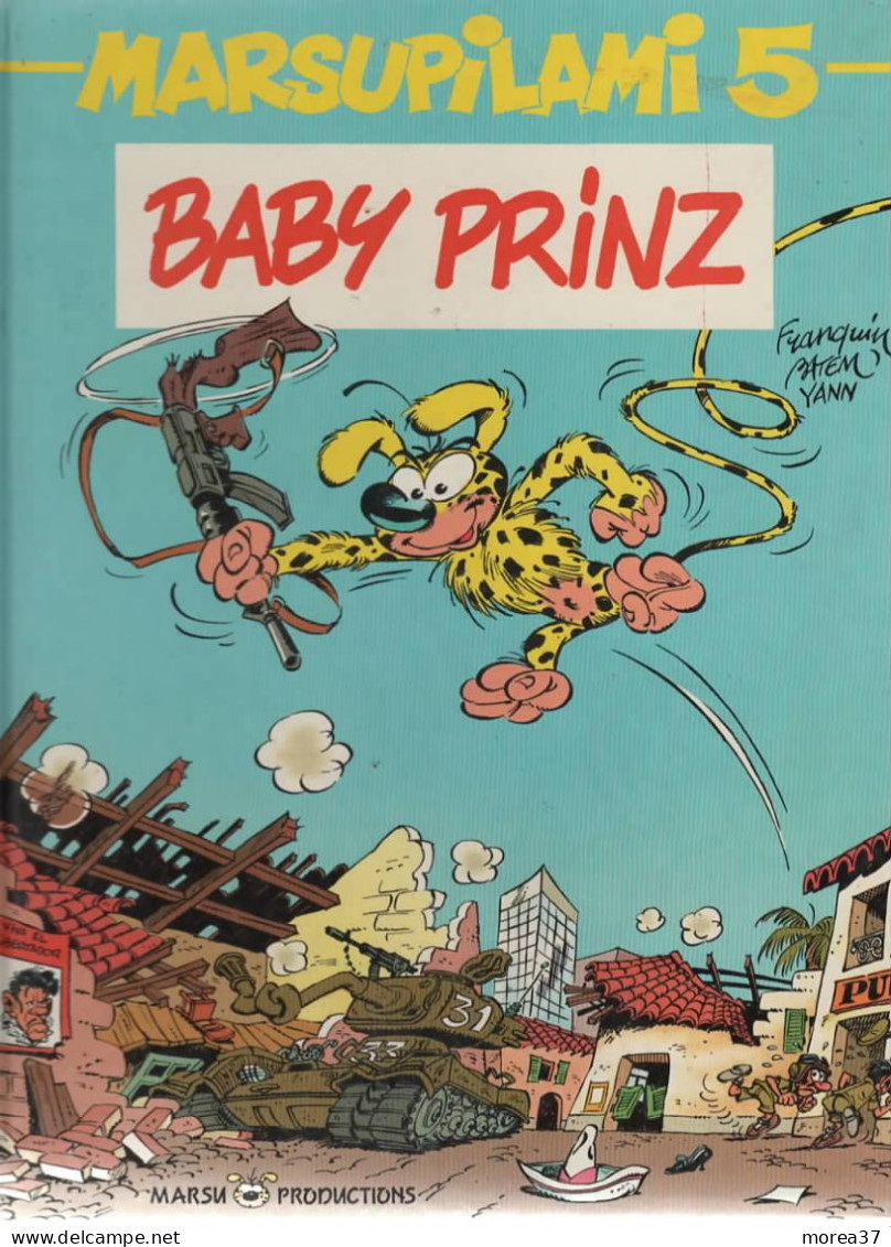 MARSUPILAMI  " Baby Prinz "   Tome 5  EO   De FRANQUIN / YANN / BATEM   MARSU PRODUCTIONS - Marsupilami