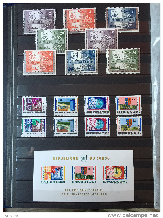 République du Congo - Complet - 372/566 - 1960/1964 - MNH