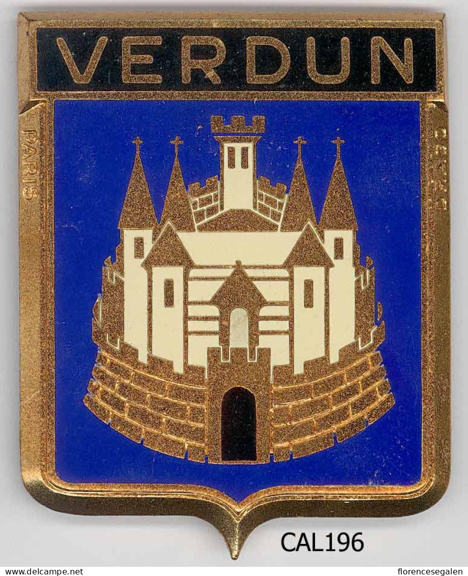 CAL196 - PLAQUE CALANDRE VERDUN - Sonstige & Ohne Zuordnung