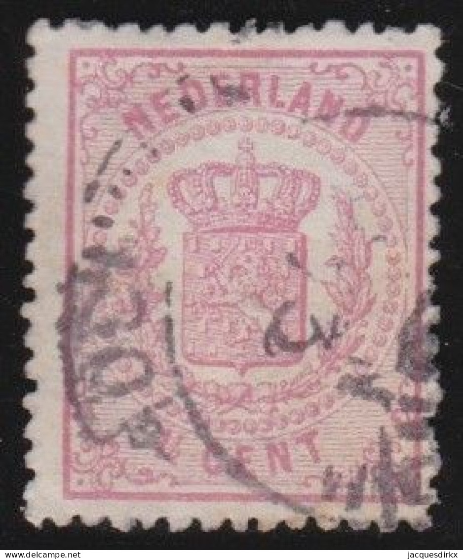 Nederland       .   NVPH      .   16    (2 Scans)    .   O     .    Gebruikt - Used Stamps