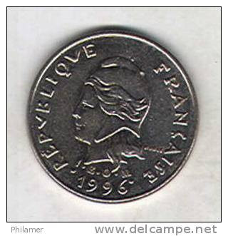 1996 Nouvelle Caledonie Piece Monnaie IEOM Instittut Emission Outre-mer 10 F Bon Etat General 1996 - Nieuw-Caledonië