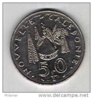 1991 Nouvelle Caledonie Piece Monnaie IEOM Instittut Emission Outre-mer 50 F Bon Etat General 1991 - Neu-Kaledonien