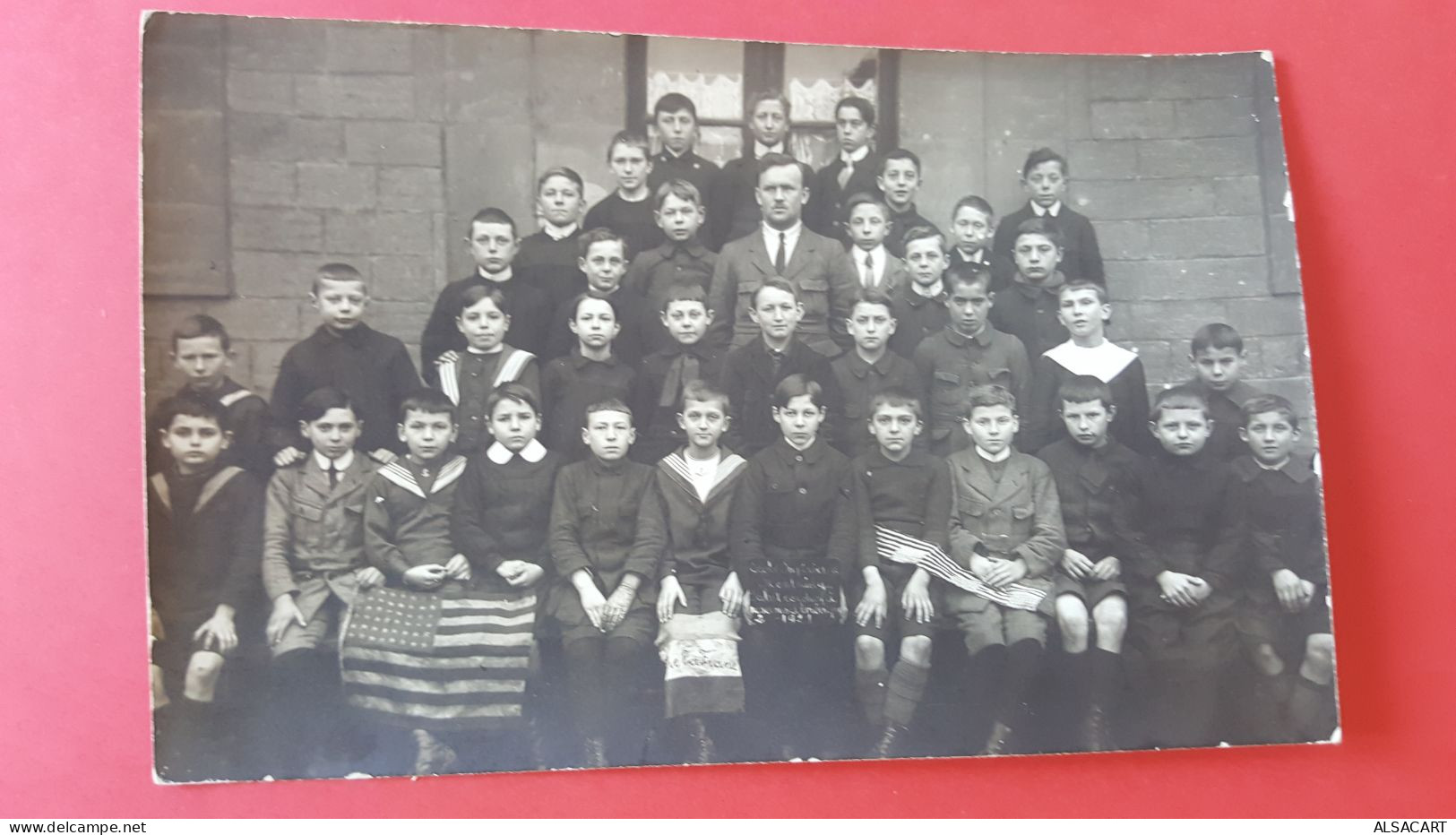 Montmédy , Rare Carte De Remerciement Scolaire Aux Soldats Libérateurs Américains - Montmedy