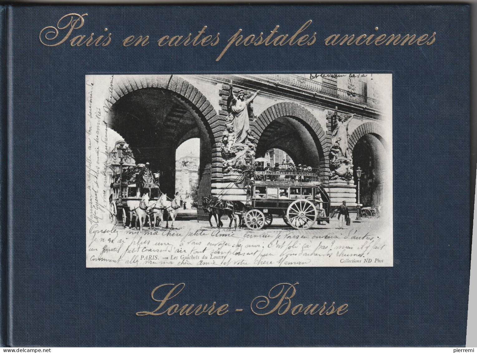 PARIS En Cartes Postales Anciennes  LOUVRES-BOURSE..format 21 Par 15cm Premiere Edition - Parijs